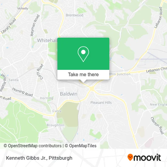 Kenneth Gibbs Jr. map