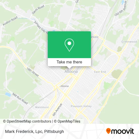 Mark Frederick, Lpc map