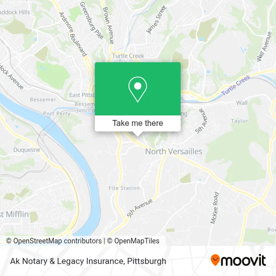 Ak Notary & Legacy Insurance map