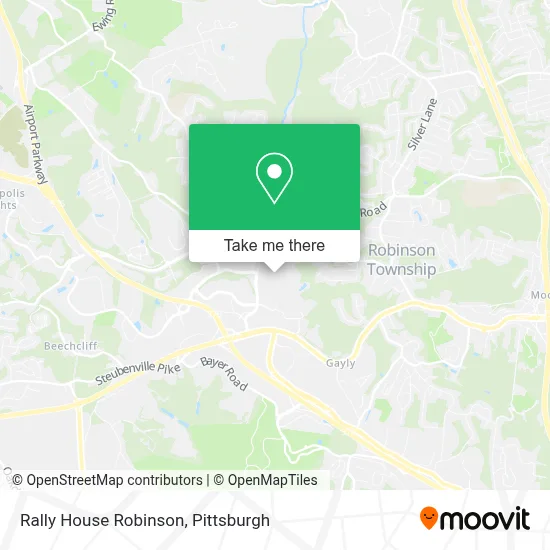 Rally House Robinson map