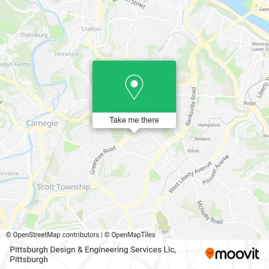 Pittsburgh Design & Engineering Services Llc map