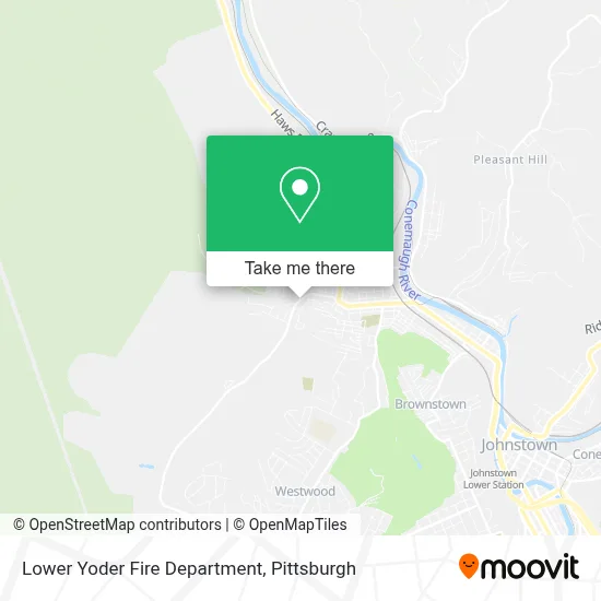 Lower Yoder Fire Department map