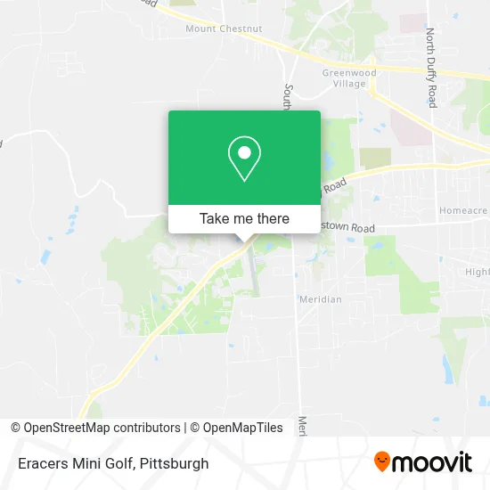 Eracers Mini Golf map