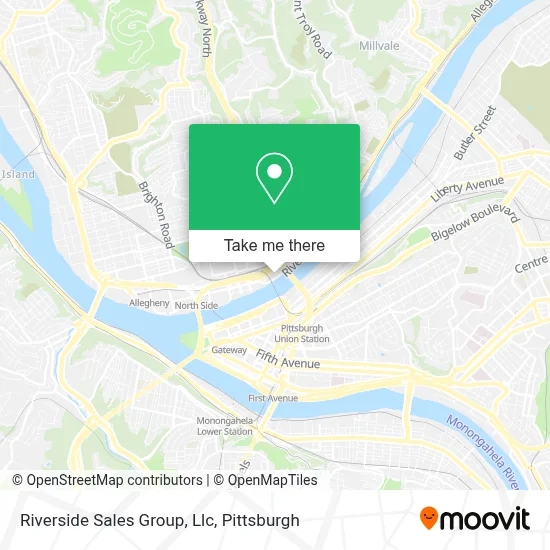 Riverside Sales Group, Llc map