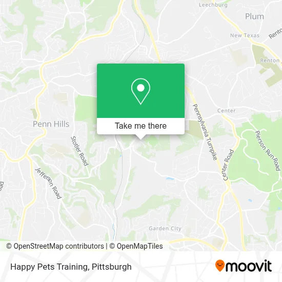 Happy Pets Training map