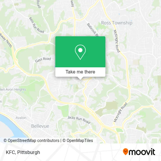 Kfc map