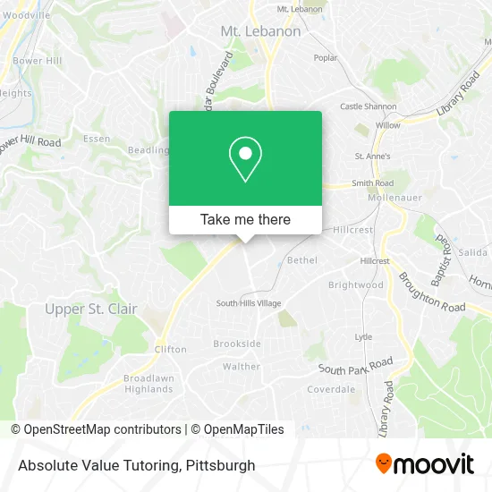 Absolute Value Tutoring map