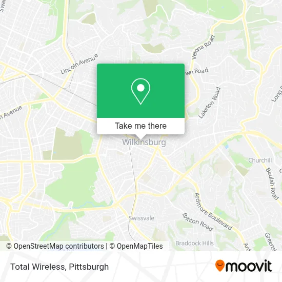 Total Wireless map
