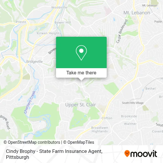 Cindy Brophy - State Farm Insurance Agent map