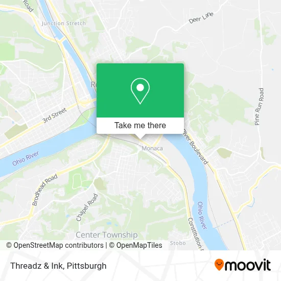 Threadz & Ink map