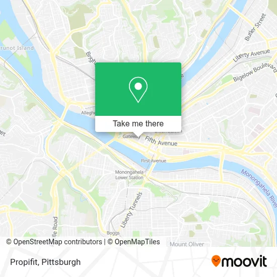 Propifit map