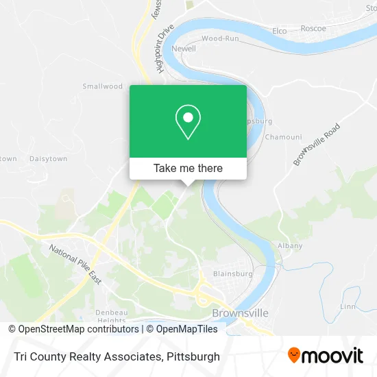 Tri County Realty Associates map