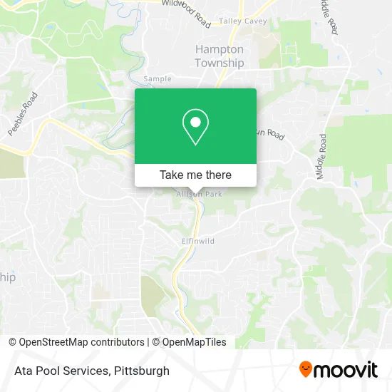 Ata Pool Services map