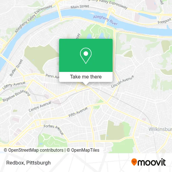 Redbox map