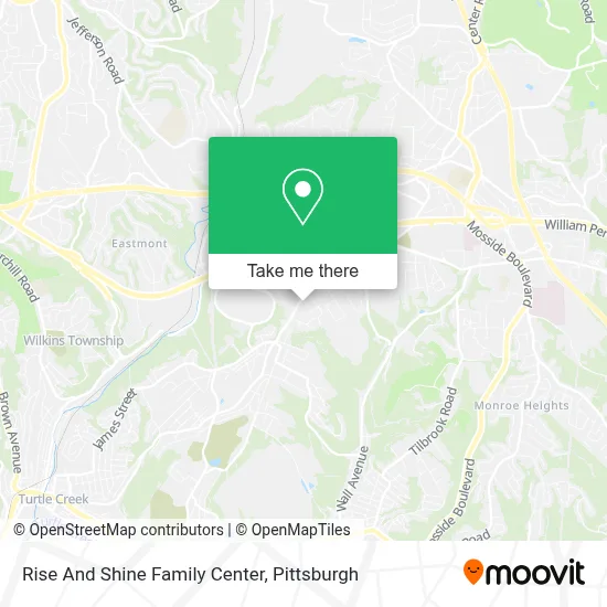 Rise And Shine Family Center map