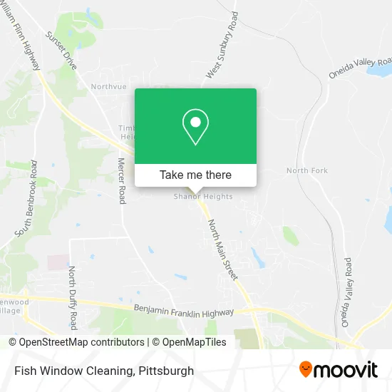 Fish Window Cleaning map