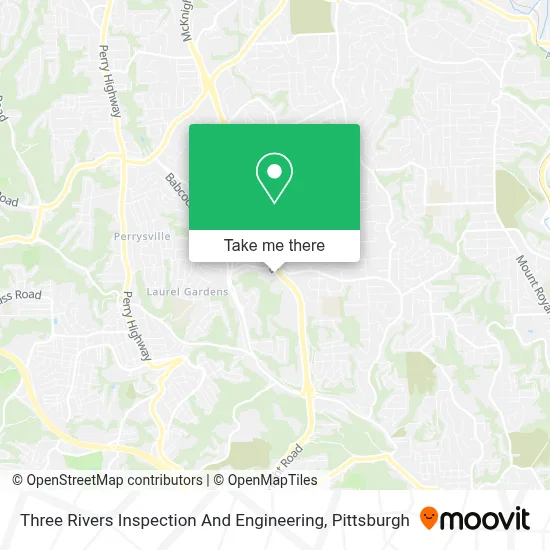Three Rivers Inspection And Engineering map
