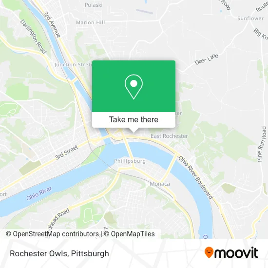 Rochester Owls map