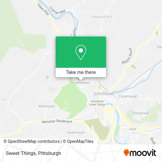 Sweet Things map