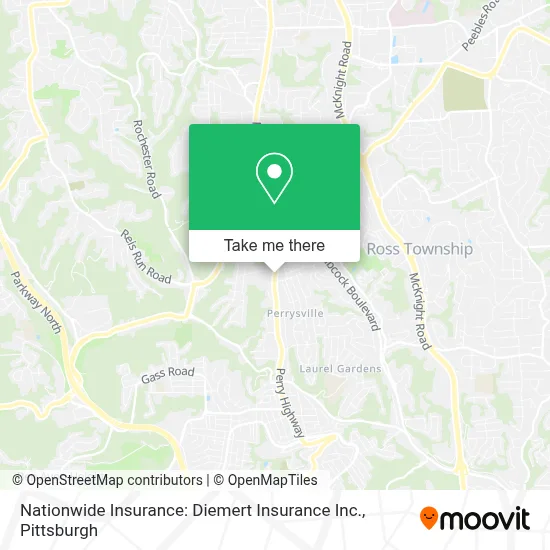 Nationwide Insurance: Diemert Insurance Inc. map