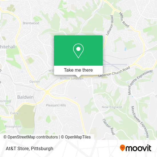 At&T Store map