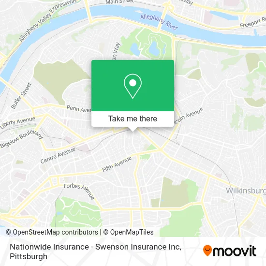 Nationwide Insurance - Swenson Insurance Inc map