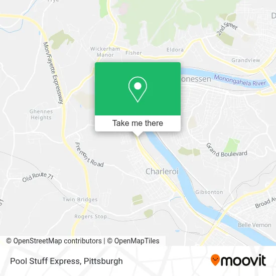 Pool Stuff Express map
