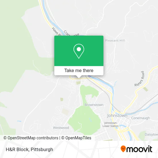 H&R Block map
