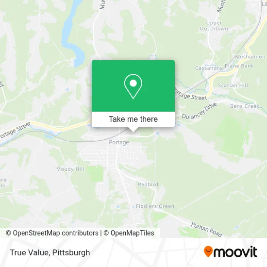 True Value map