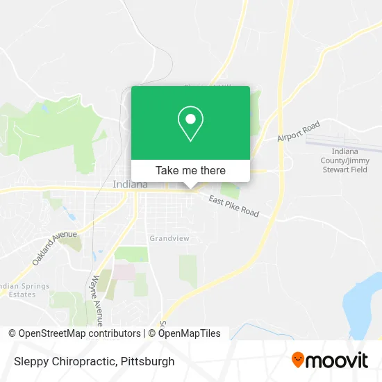 Sleppy Chiropractic map
