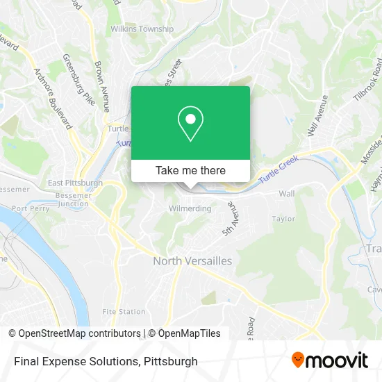 Final Expense Solutions map