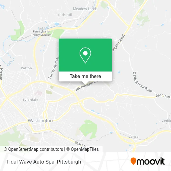 Tidal Wave Auto Spa map