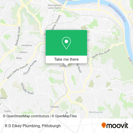 R D Eikey Plumbing map