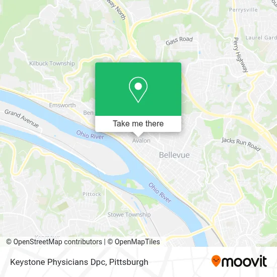 Keystone Physicians Dpc map