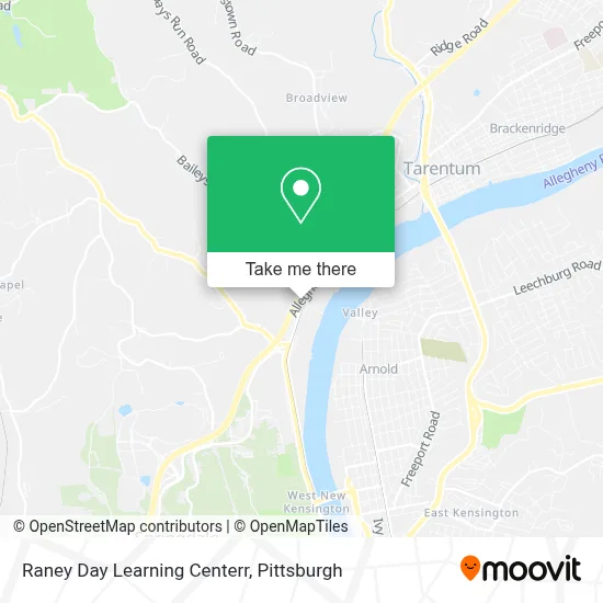 Raney Day Learning Centerr map