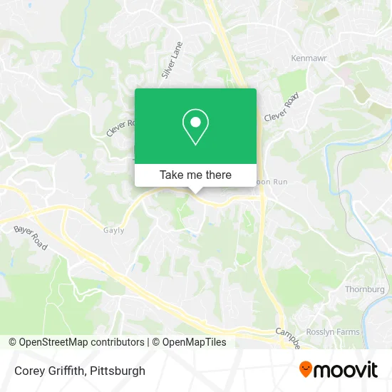 Corey Griffith map