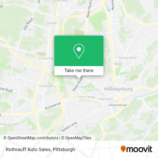 Rothrauff Auto Sales map