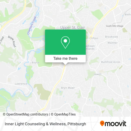 Inner Light Counseling & Wellness map