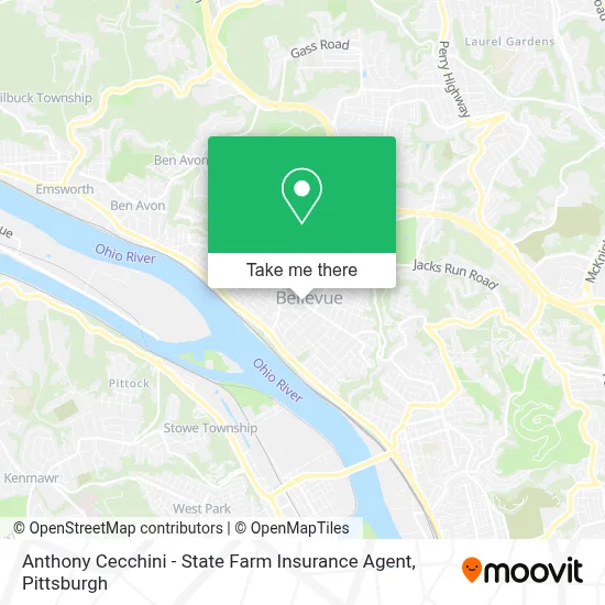 Anthony Cecchini - State Farm Insurance Agent map