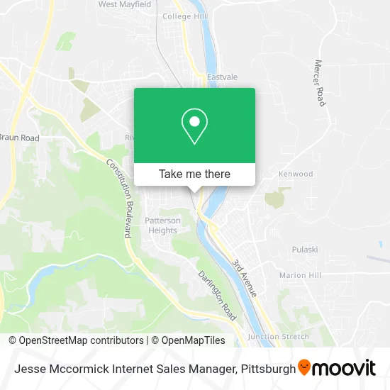Jesse Mccormick Internet Sales Manager map