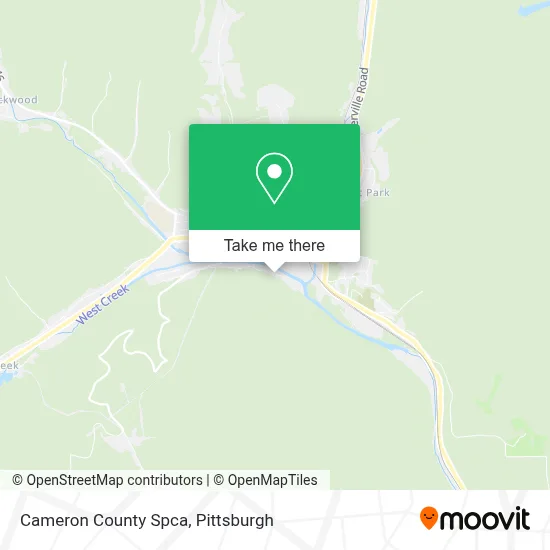 Cameron County Spca map