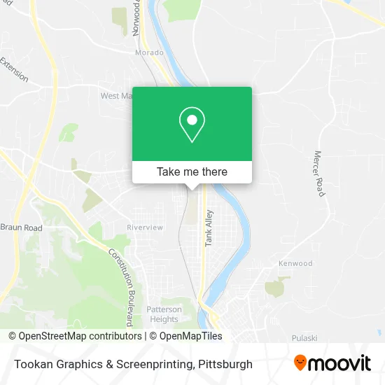 Tookan Graphics & Screenprinting map
