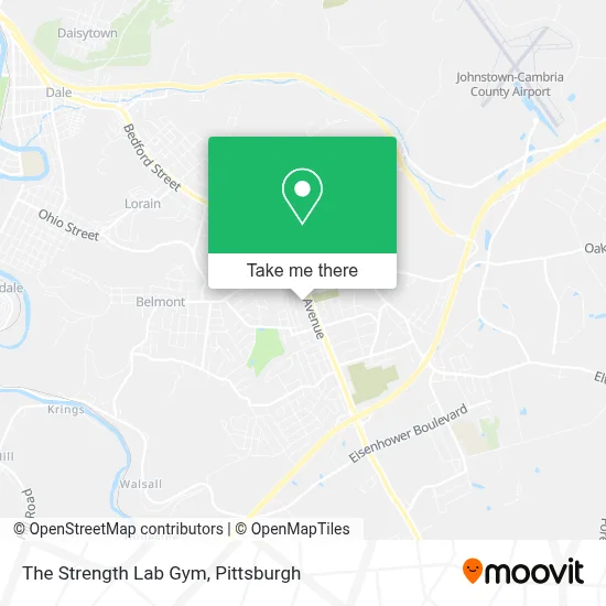 The Strength Lab Gym map