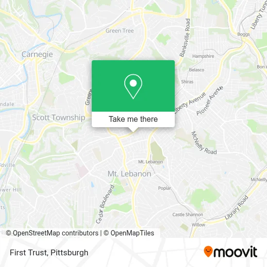 First Trust map
