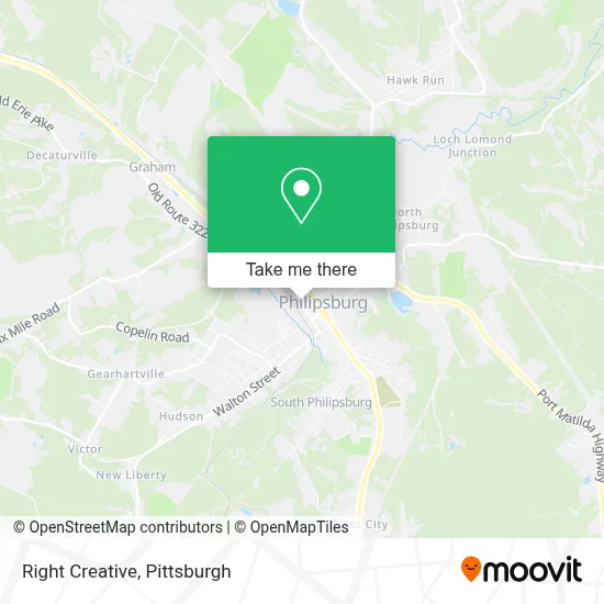 Right Creative map