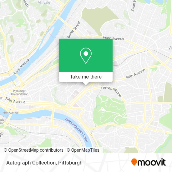 Autograph Collection map