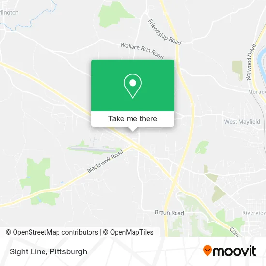 Sight Line map