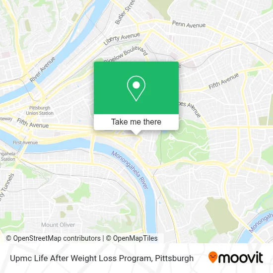 Upmc Life After Weight Loss Program map