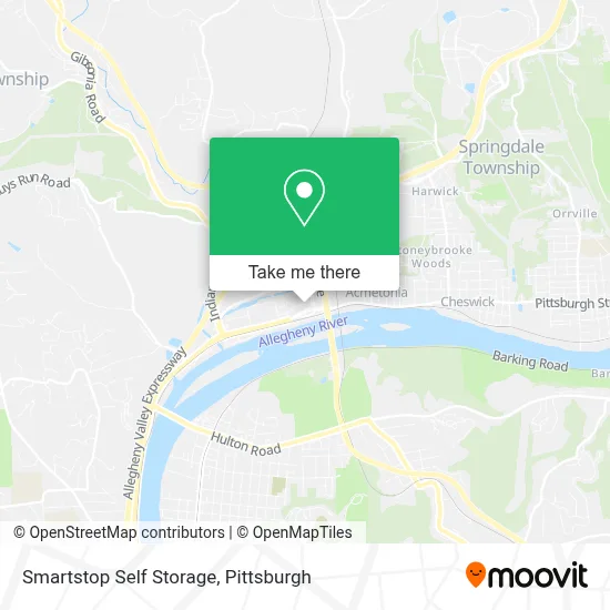 Smartstop Self Storage map