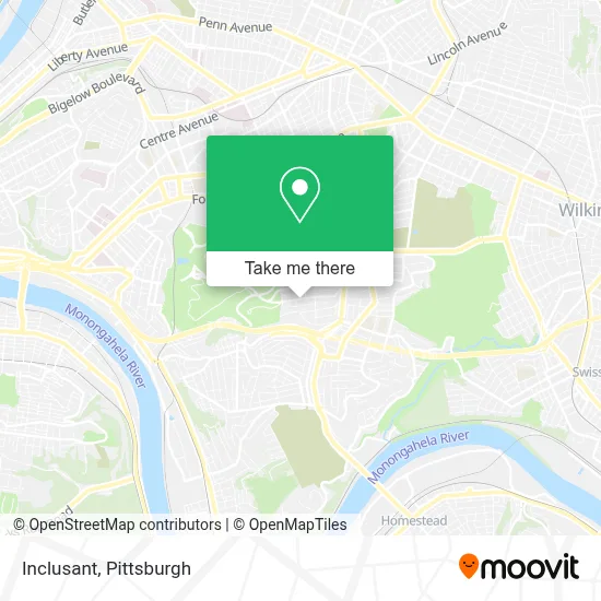 Inclusant map